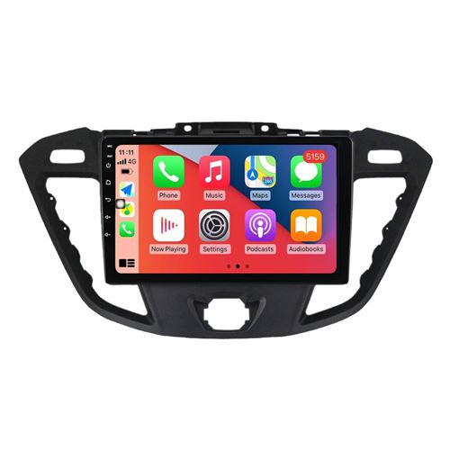 Autoradio Multimédia RoverOne CarPlay Android Auto GPS pour Ford Tourneo Custom 1 Transit 2012 -2021