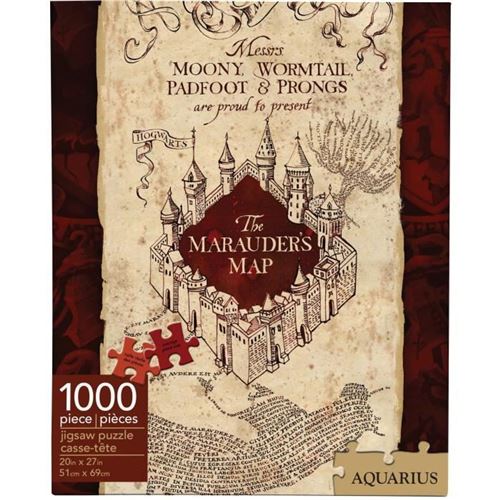 AQUARIUS Puzzle 1000 pieces Harry Potter Carte du Maraudeur - 65284