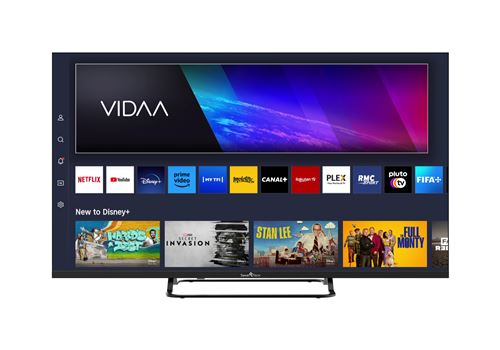 Smart Tech TV LED Full HD 40' (100 cm) Smart TV Vidaa 40FV02V Molotov, Netflix, Prime Video, Disney 3xHDMI 2xUSB Dolby Audio