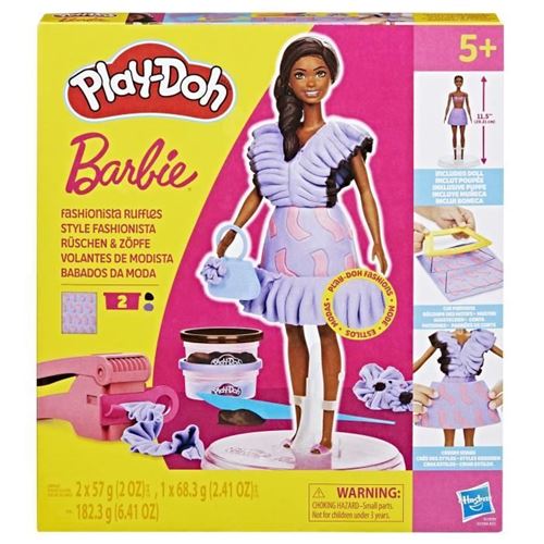 Non Communiqué Rose Play-Doh Barbie Style Fashionista, Coffret De Pâte À Modeler