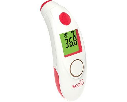 Scala SC 8360 NFC Thermomètre médical infrarouge mesures sans contact
