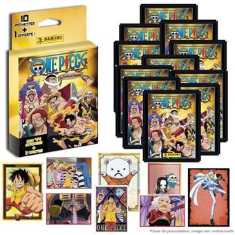 PANINI One Piece La Guerre Au Sommet - Blister de 10 Pochettes + 1 Offerte