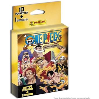 PANINI One Piece La Guerre Au Sommet - Blister de 10 Pochettes + 1 Offerte