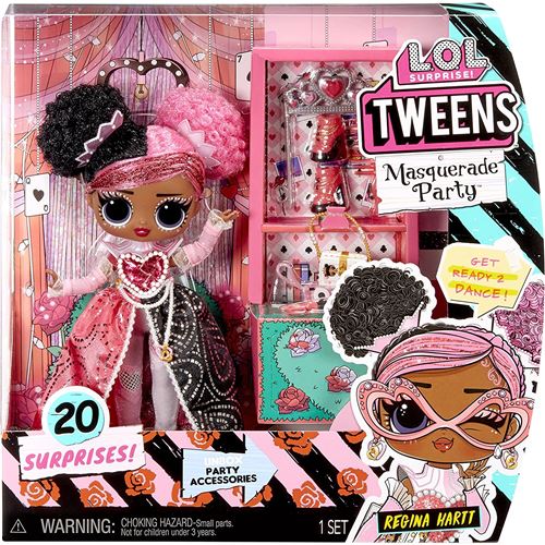 MGA 584124EUC - L.O.L. Surprise Tweens Poupée Masquerade - Regina Hartt