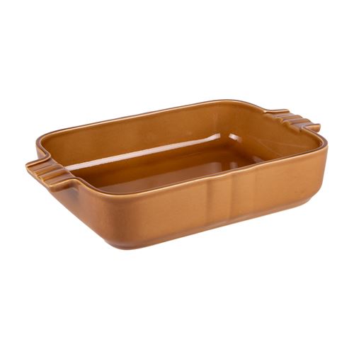 Non Communiqué Marron Plat Cognac Lourmarin 40X27 Cm - Table Passion - Grès