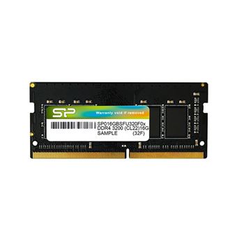 SILICON POWER - DDR4 - module - 16 Go - SO DIMM 260 broches - 3200 MHz / PC4-25600 - CL22 - 1.2 V - mémoire sans tampon - non ECC - 1