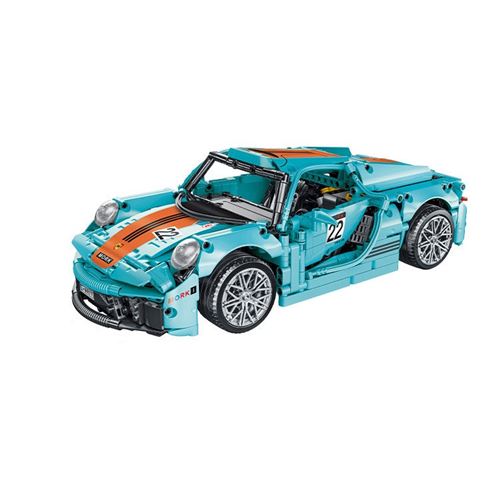 Blocs de construction MORK 023017-3 918 RACING Bleu 1502 pièces