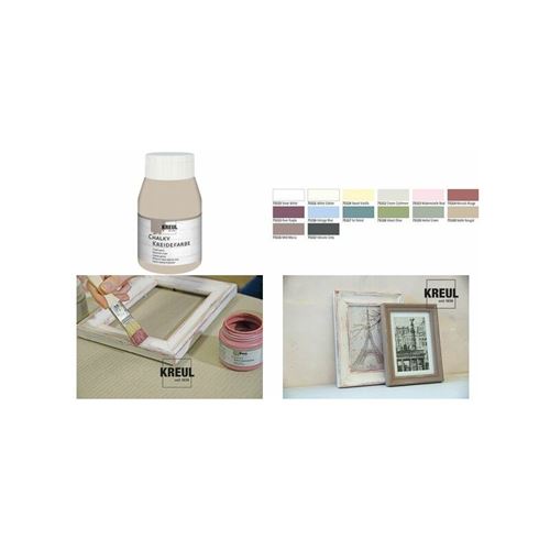 KREUL Peinture craie Chalky, 500 ml, Cream Cashmere