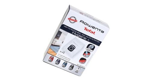 Non Communiqué Boîte De 4 Sacs Haute Filtration Hygiène Aspirateur Zr200520 Tefal, Rowenta, Moulinex