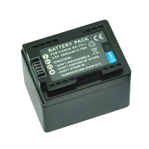 BP-727 BP727 Batterie pour Canon VIXIA HF M50 HF