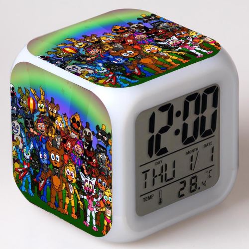 Réveil enfant LED Multifonctionnel Coloré - Five Nights at Freddy's #52