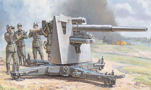 Zvezda - Canon allemand anti-aérien 88 mm FLAK 36/37