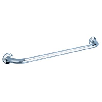 Barre PMR D'appui Normes Handicapé Gamme PRO PELLET Droite Longueur 40cm Tube Inox Poli Brillant 32 Mm Embase 77 Mm 90722099