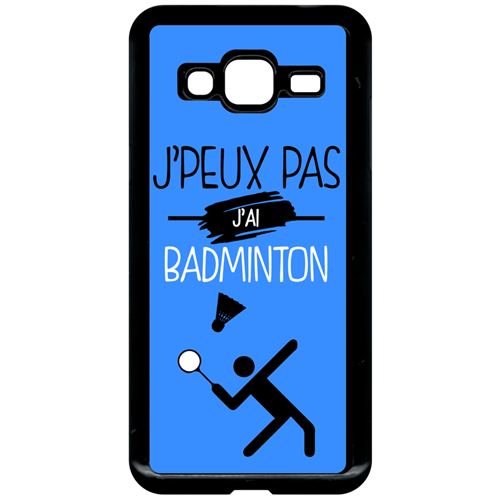 Coque samsung galaxy j3 (2016) j peux pas j ai badminton 12