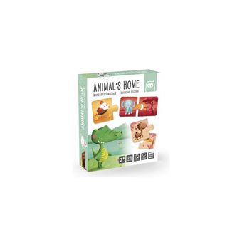 Animal's Home Puzzle Montessori