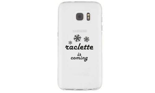 Coque souple pour Samsung Galaxy S7 SM-G930 avec impression Motifs raclette is coming
