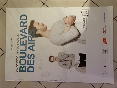 Boulevard des Airs - Je me dis que toi Aussi - 70x100cm - Affiche