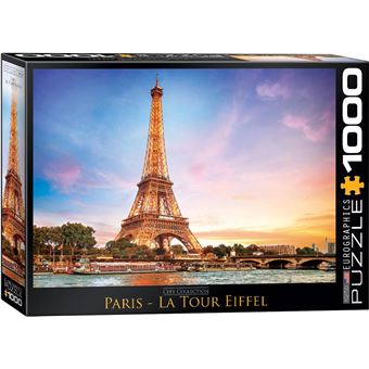 Puzzle City Collection Paris, la Tour Eiffel 1000 pieces - 1