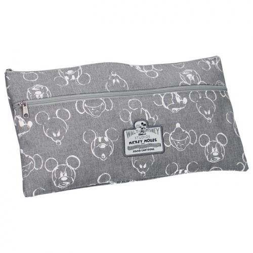 Disney étui à stylo Mickey Mouse 33 x 17,5 cm gris