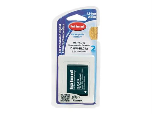 Hähnel Hl-Plc12 - Batterie - Li-Ion - 1000 Mah - Pour Panasonic Dmw-Blc12