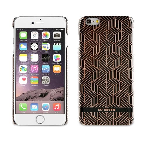 So Seven Coque Midnight Cubic Or Rose Iphone 6/6s Plus**