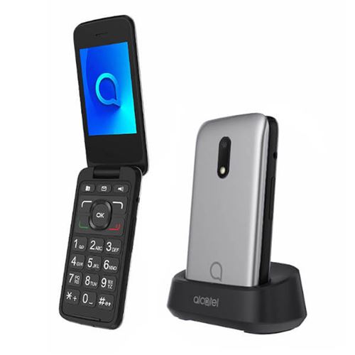 Téléphone Portable Alcatel 3026X 2,8 128 MB RAM 256 MB Bluetooth - Argenté