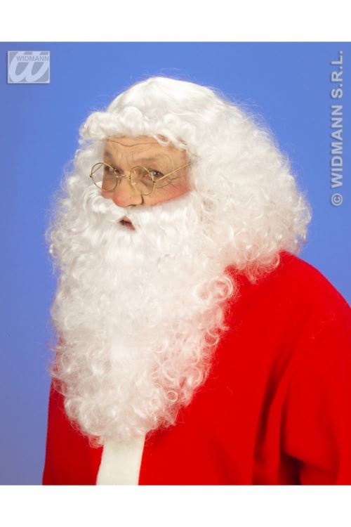 Perruque pere noel luxe naturel + barbe