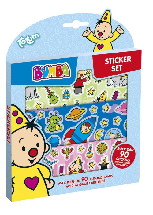 Studio 100 Sticker Bumba 90 pièces