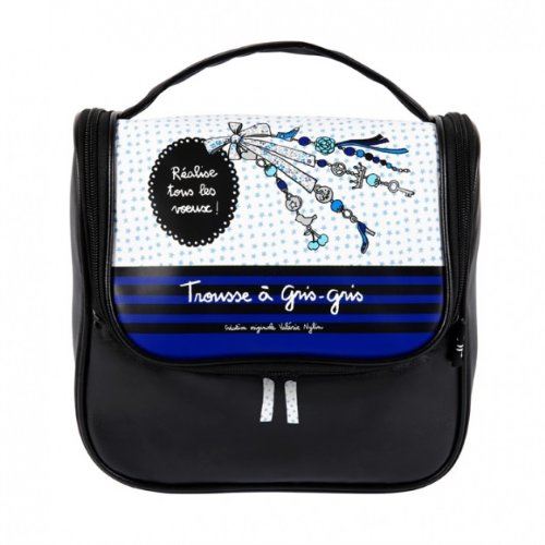 Trousse de toilette à suspendre Les voeux, Derrière la porte