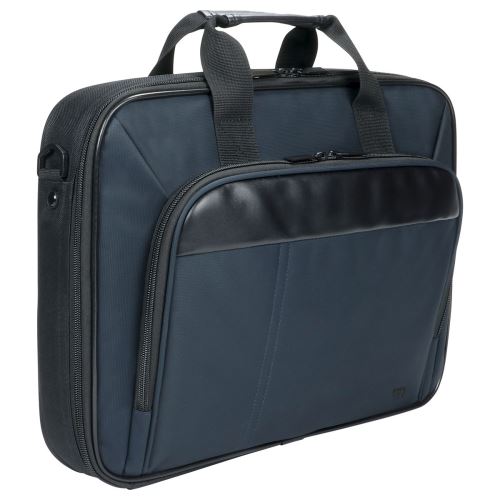 Sacoche Mobilis - Sac à bandoulière pour ordinateur portable / tablette 14-16 - Bleu marine et noir