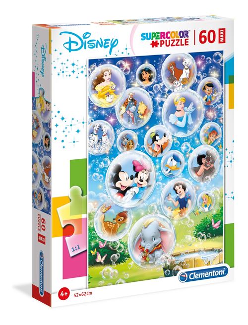 Clementoni puzzle Maxi Disney Classic 60 pièces