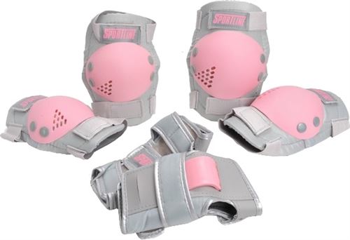 Johntoy Protection Set Sports filles actives rose taille M