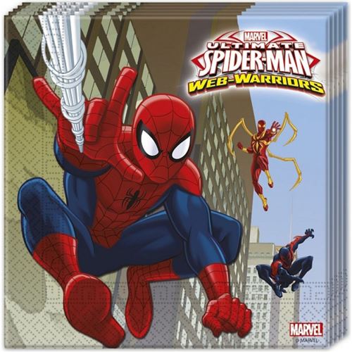 Marvel serviettes Spider-Man 20 pièces