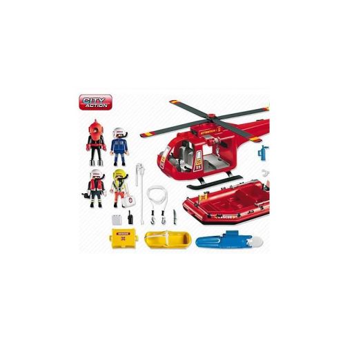 Playmobil - Sauveteurs / hélicoptère de sauvetage