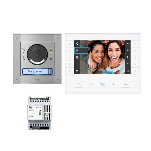Kit portier vidéo mtm 1 module + luxo avec convertisseur - 8k40cf-006 - came