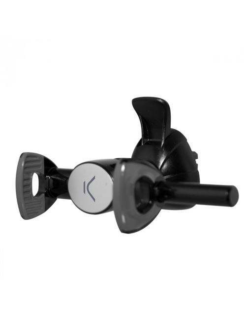 Support Aeration Noir 360° Pour Smartphone Ksix