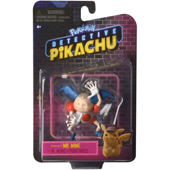 Figurine Pokémon Détective Pikachu Mr. Mime 8 cm