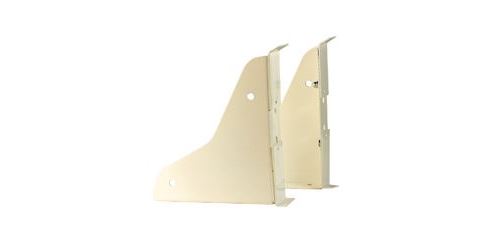 Paire de consoles universelle pour lavabo collectif
