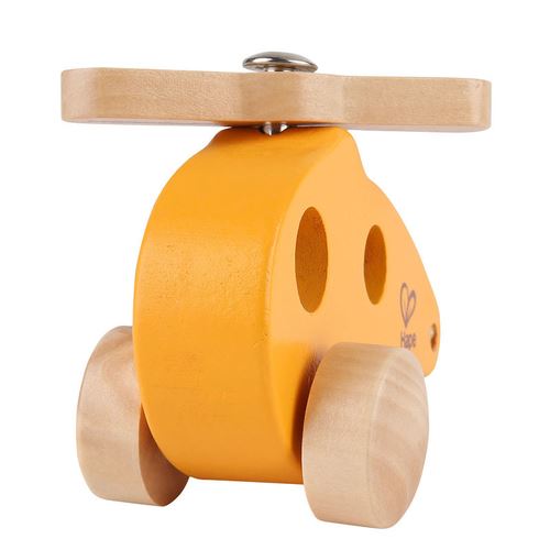 Hape avion en bois 12,7 cm orange