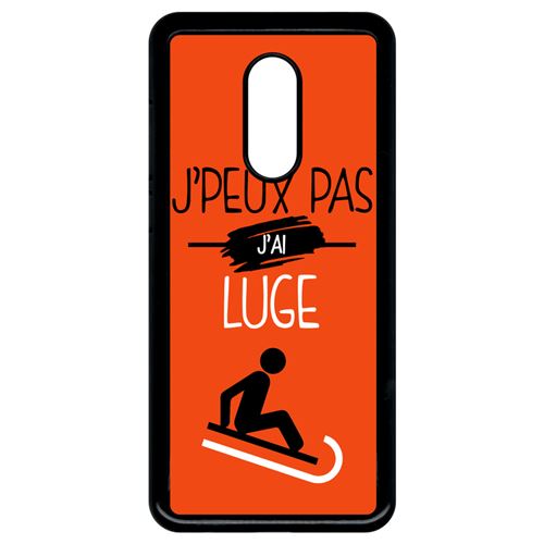 Coque xiaomi redmi 5 plus j peux pas j ai luge 5