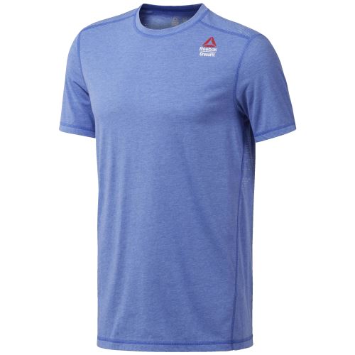 T-shirt Reebok CrossFit Burnout Bleu S