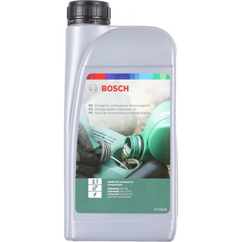 Huile adhérente biodégradable BOSCH - Bidon 1L - 2607000181