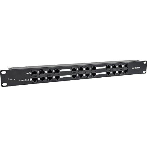 Intellinet Noir Int 12Pt Poe Patch Pnl W Adptr - Image 4