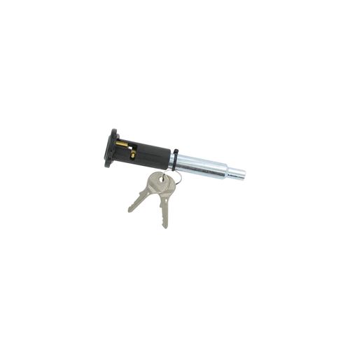 Barre antivol a cle cyclo adapt. mbk 51/88 (lg 127mm d.15) avec support