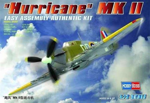 Hurricane Mk Ii - 1:72e - Hobby Boss