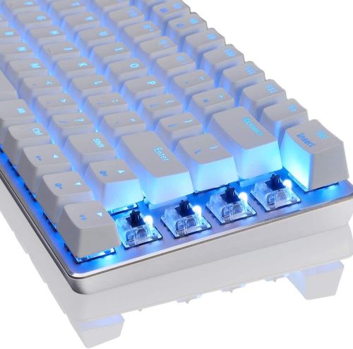Touches françaises pour clavier mécanique, compatibles avec les  commutateurs MX, prise en charge double prise, éclairage LED, AZERTY -  AliExpress