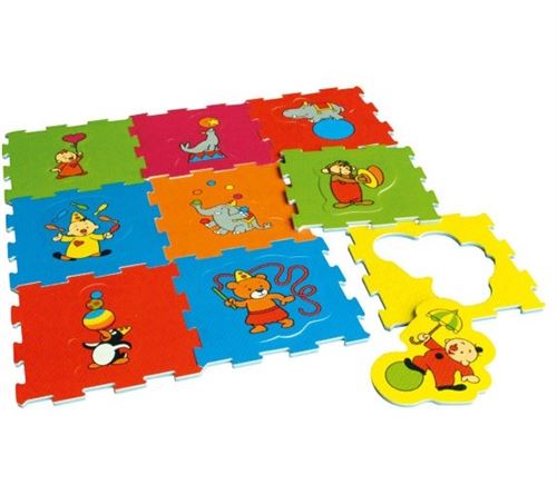 Studio 100 Puzzle de sol Bumba 90 x 90 cm 9 pièces