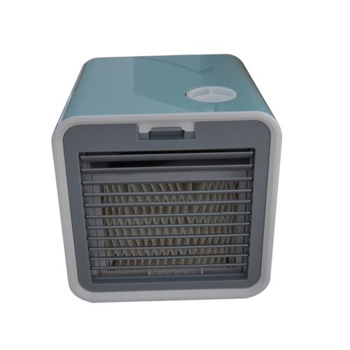 ventilateur mini refroidisseur d'air climatiseur portable domestique refroidi par eau USB Bleu clair