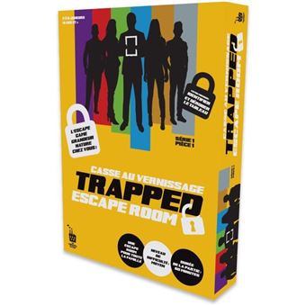Jeu de stratégie Dujardin Trapped Casse au Vernissage Niveau moyen