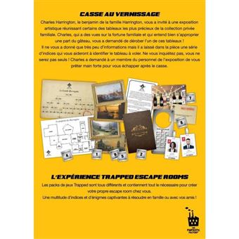 Jeu de stratégie Dujardin Trapped Casse au Vernissage Niveau moyen